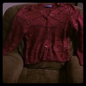 Women's sweater burgundy